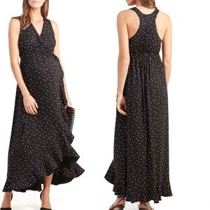 Ingrid & Isabel Racerback Maternity Maxi Dress
